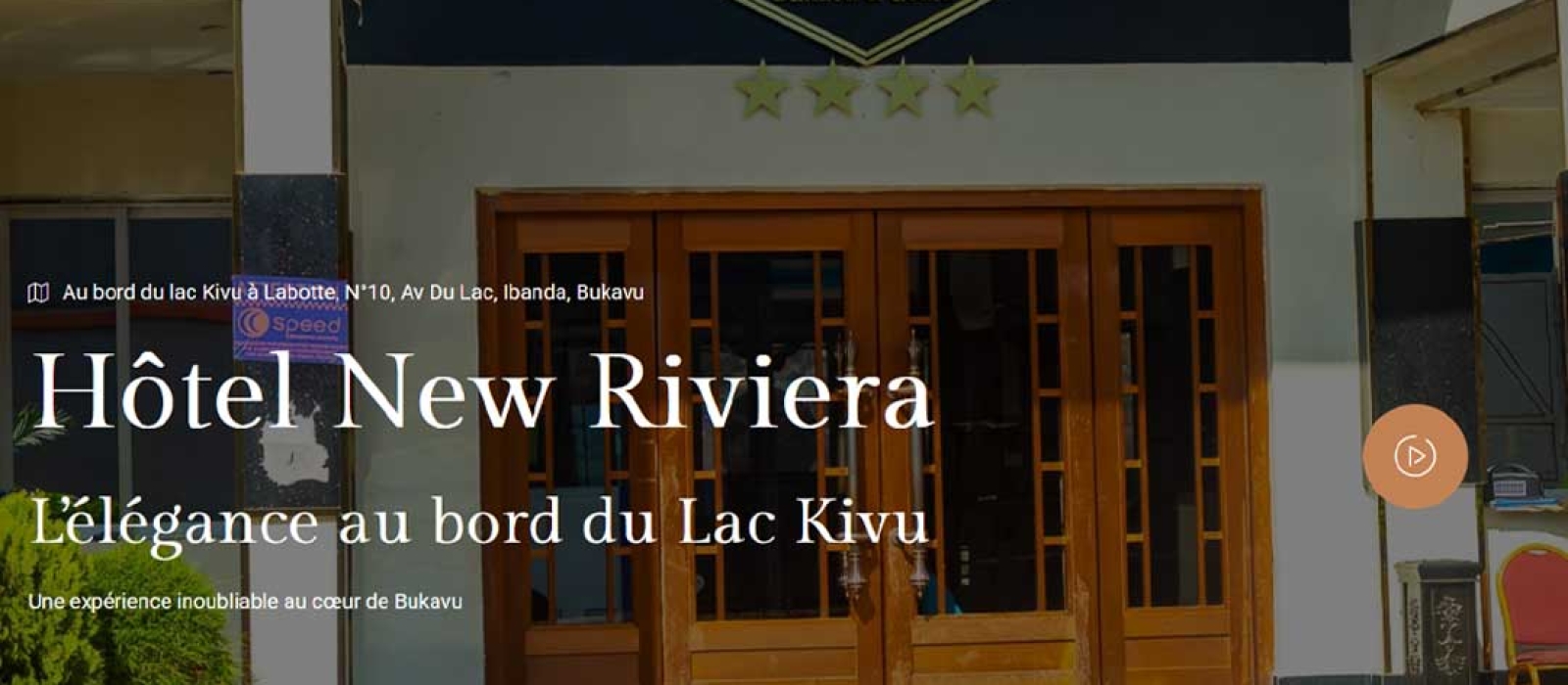 Le site web de l’Hôtel NEW RIVIERA